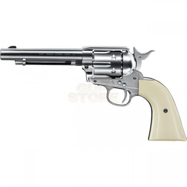Colt Single Action Army 45 Nickel Co2 4.5mm BB