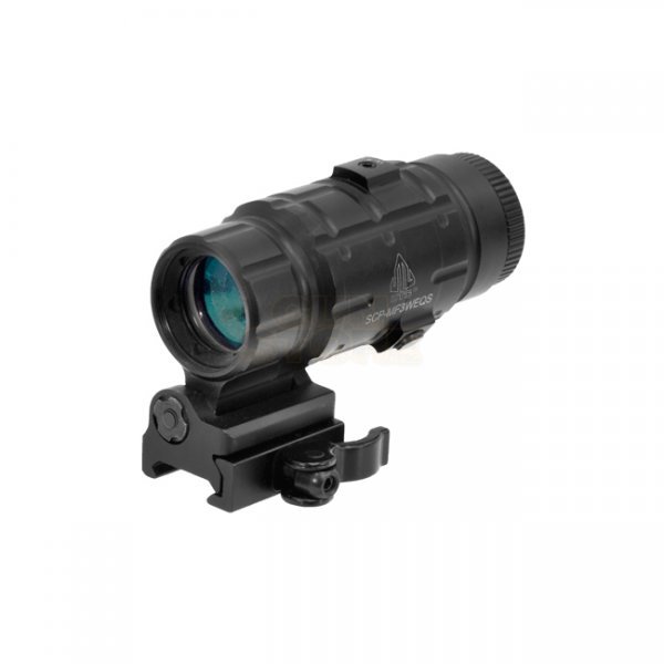 Leapers 3x Magnifier Flip-to-Side QD-Mount