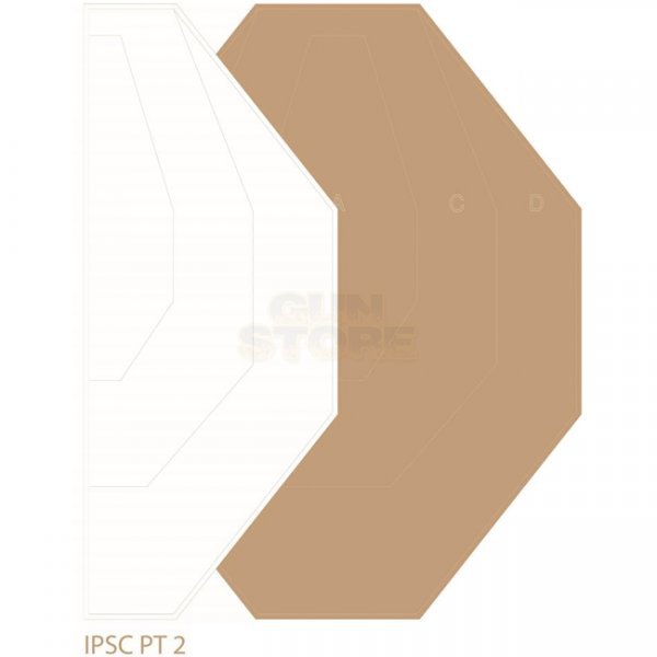 Range Solutions Shooting Target RS-IPSC-PT2 50pcs