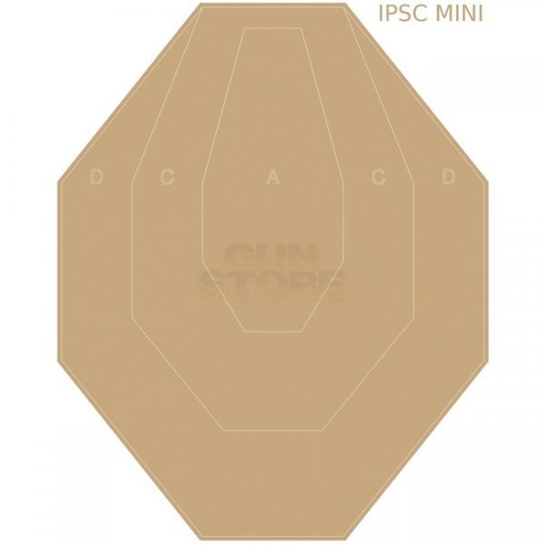 Range Solutions Shooting Target IPSC Mini 50pcs