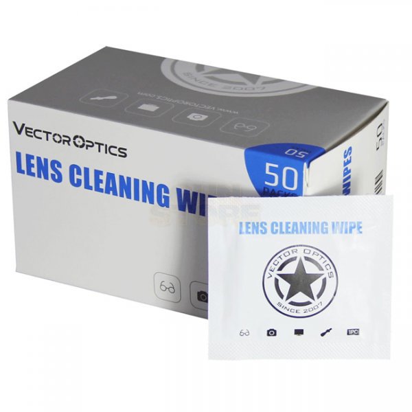 Vector Optics Optics Lens Cleaning Wipes 50 pcs