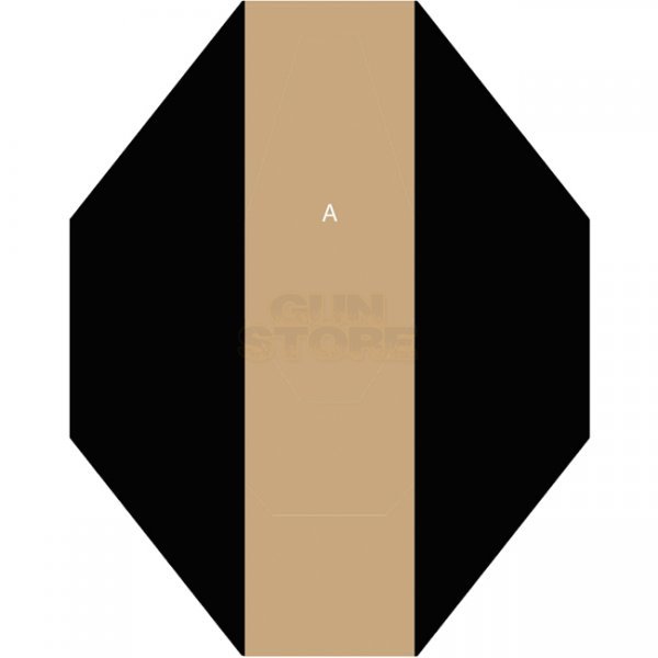 Range Solutions Shooting Target IPSC Hard Cover 1 50pcs