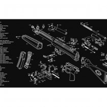 TekMat Cleaning & Repair Mat - H&K MP5