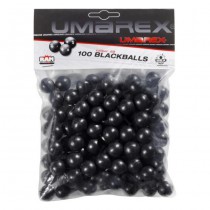 Umarex Rubber Balls .68 100rds - Black