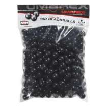 Umarex Rubber Balls .43 100rds - Black