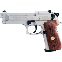 Beretta M92 FS Nickel Wood Full Metal Co2 4.5mm Pellet