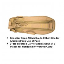 Leapers Alpha Battle Carrier 34 Inch - Dark Earth