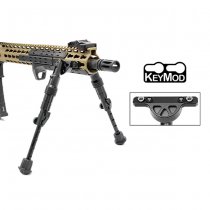 Leapers Recon Flex Keymod Bipod 5.7-8.0 Inch - Black