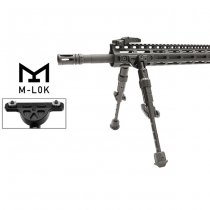 Leapers Recon Flex M-Lok Bipod 5.7-8.0 Inch - Black