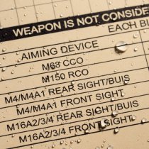 Rite in the Rain 25 Meter Multipurpose Zeroing Target MOA Adjustment - 100 Pack