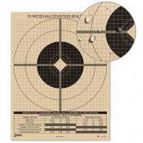 Rite in the Rain 25 Meter Multipurpose Zeroing Target MOA Adjustment - 100 Pack