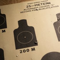 Rite in the Rain 25 Meter Slow Fire Qualification Target - 10 Pack